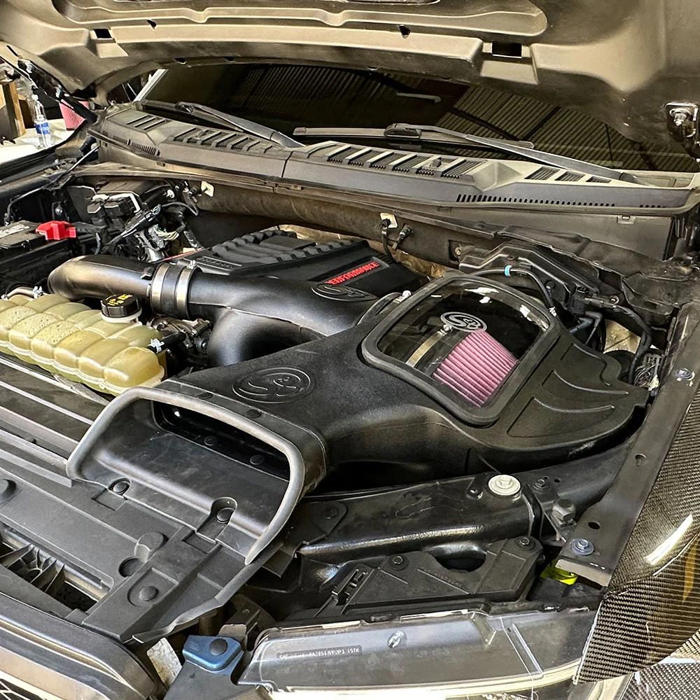 S&B Cold Air Intake - Ford F150 Ecoboost 18-ON, Installed In Vehicle