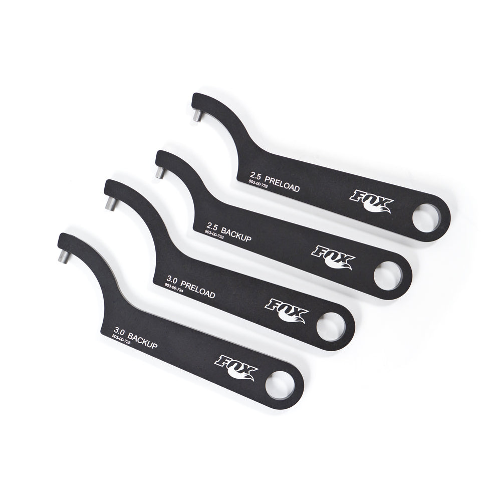 Fox 2.5 Aluminum Coil-Over Backup Spanner Wrench