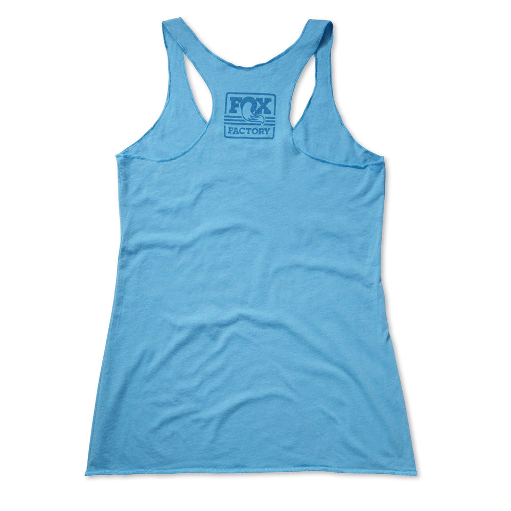 Fox Women's Factory Tank - Blue, Back