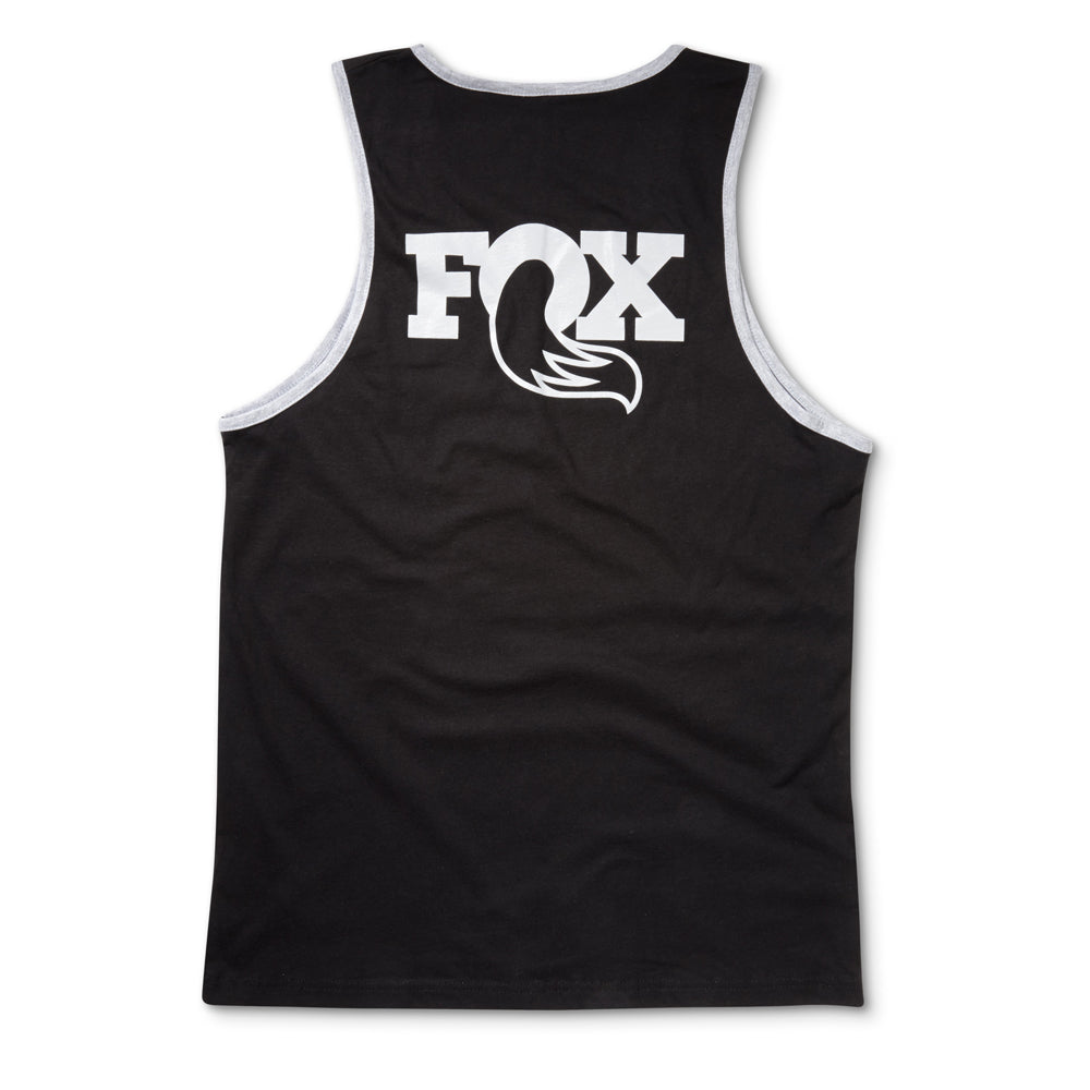 Fox Men's Heritage Tank - Black, Back