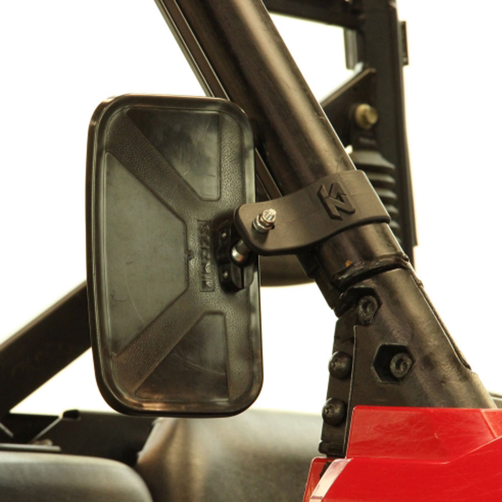 Seizmik UTV Universal Mirror - Polaris Pro Fit & Can-Am Profiled Cage, Back View