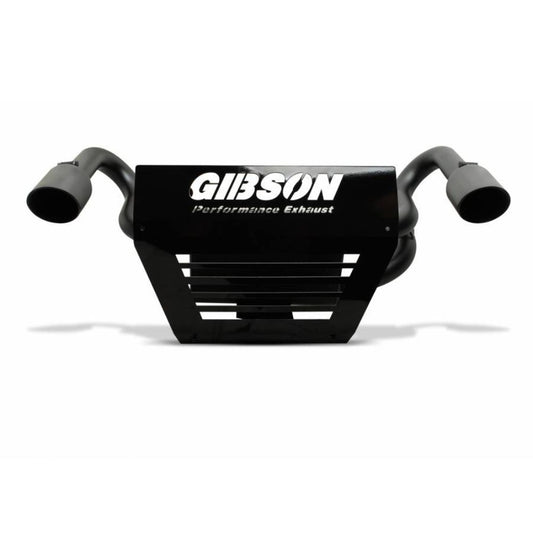 Gibson Dual Exhaust Black Ceramic - Polaris RZR XP Turbo 16-23