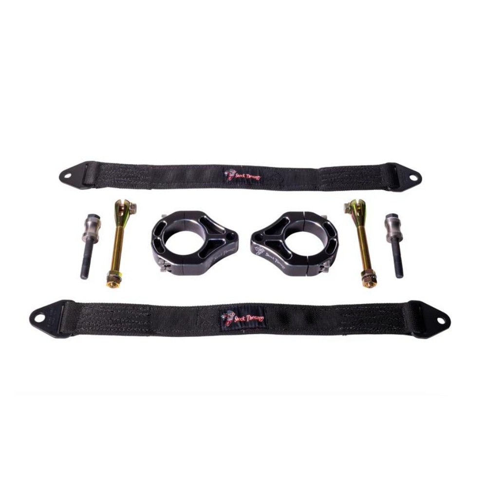 Shock Therapy Front Limit Strap Kit - Can-Am Maverick X3 72" (With Fox Shocks)