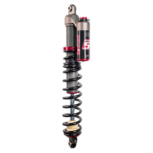 Elka Stage 5 Shock Absorbers For Sports & Racing ATV, Front View With Piggyback Cansiter