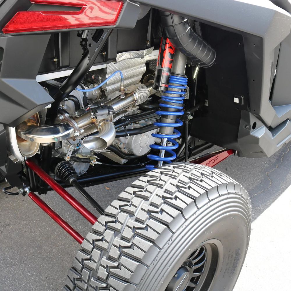 EVP Shocker Electric Side Dump Exhaust - Polaris RZR XP Turbo/S 16-21, Installed On Vehicle Two