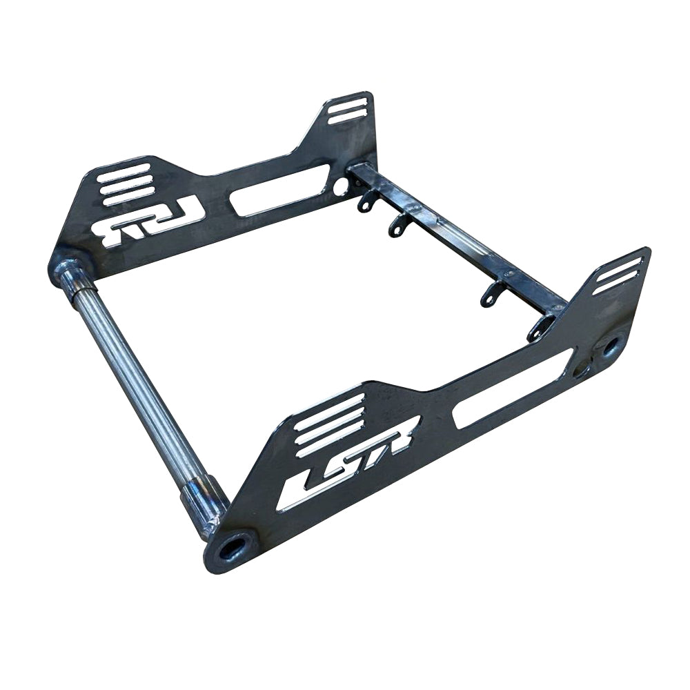 LSR Race Seat Brackets Large - Polaris Pro R/Turbo R, Angle View