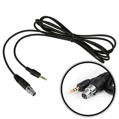 Rugged Radios GoPro Connect Cable to Intercom AUX port - 7ft