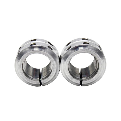 LSR Billet Axle Locknut - Suzuki LTZ400/LT250, Bottom View