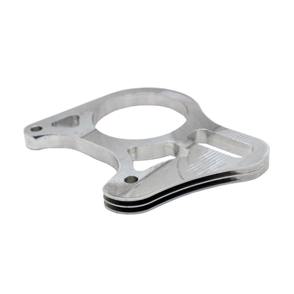 LSR Billet Brake Caliper Mounting Kit - Honda TRX450R, Side View