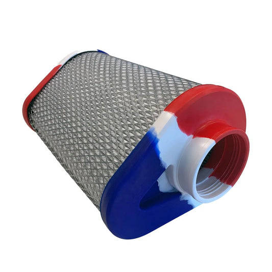 S&B Replacement Filter - Polaris RZR XP 1000/Turbo Pro XP/ RS1 Turbo R 14-23, Left Side Angle View