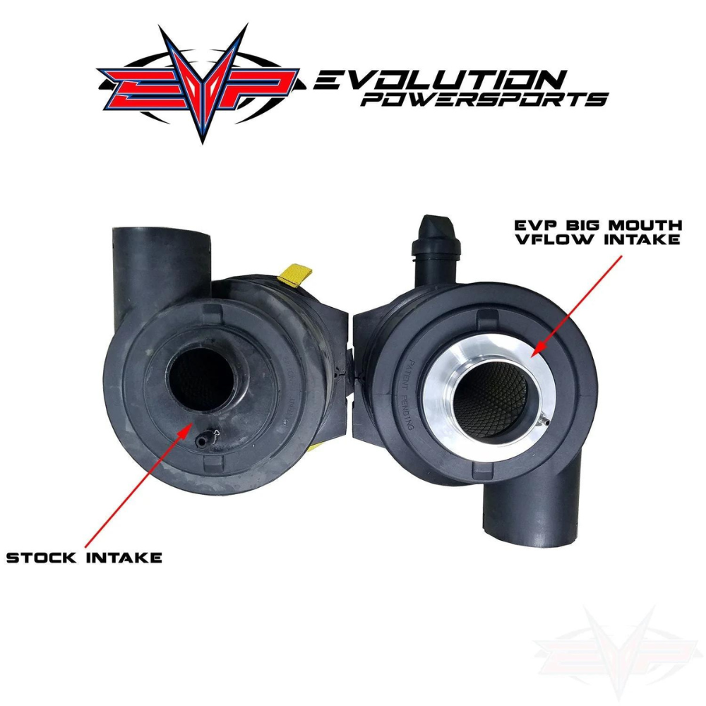 EVP V-Flow Intake - Can-Am Maverick X3 17-19, Installed