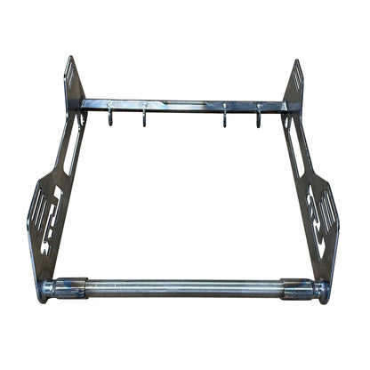 LSR Race Seat Brackets Large - Polaris Pro R/Turbo R, Front View