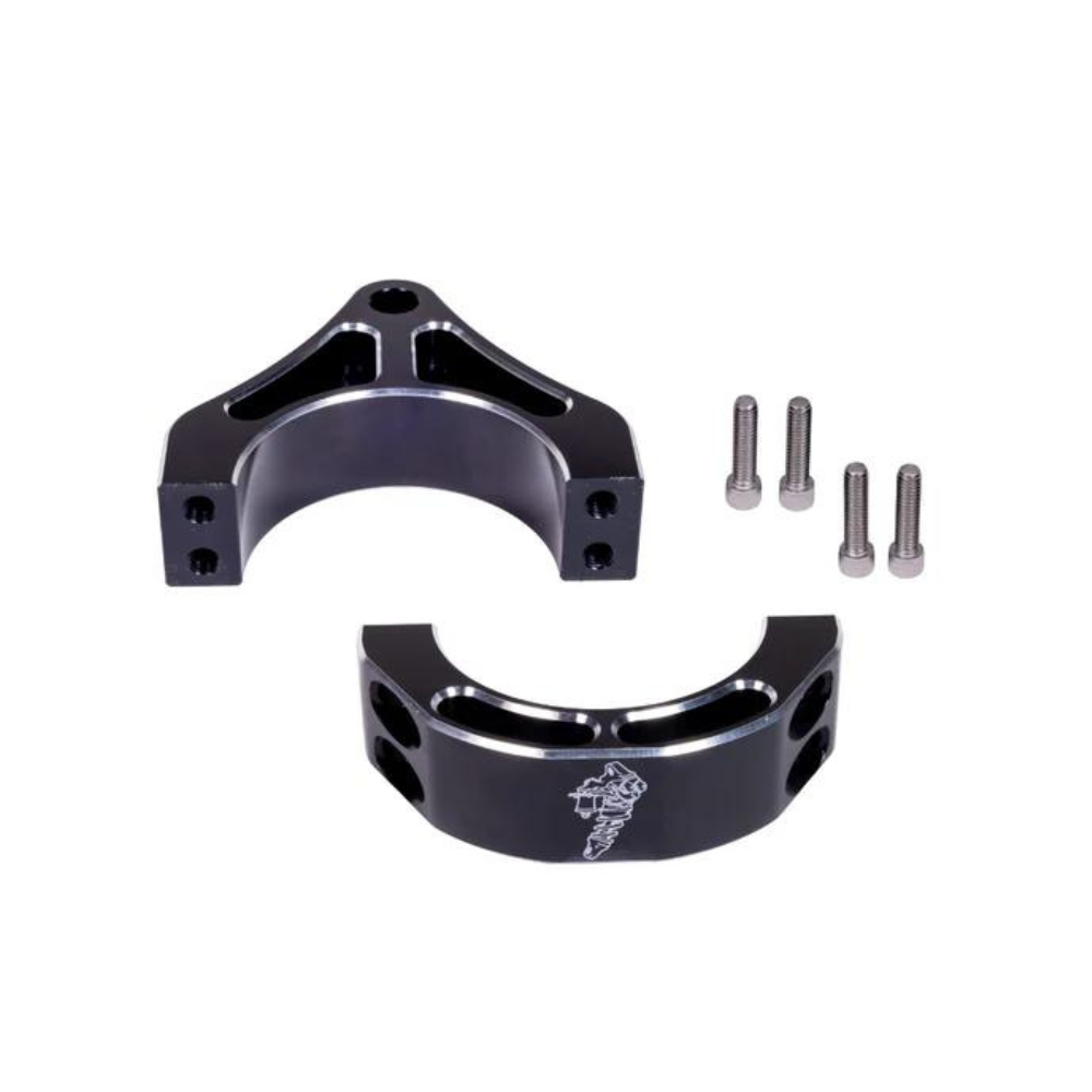 Shock Therapy Rear Limit Strap Kit - Can-Am Maverick X3 72" (With Fox Shocks), Clamp Three