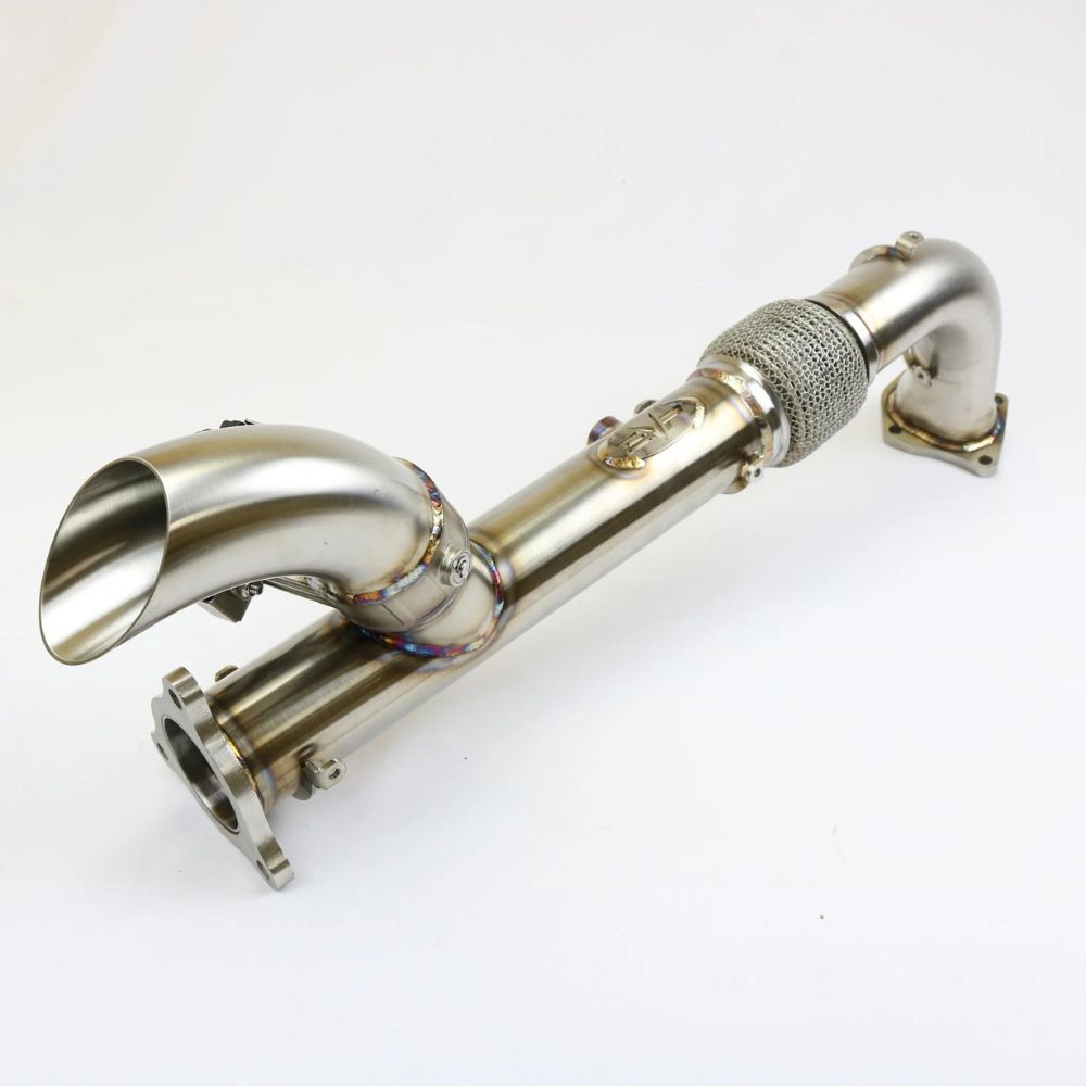 EVP Shocker Electric Side Dump Exhaust - Polaris RZR XP Turbo/S 16-21, Top View