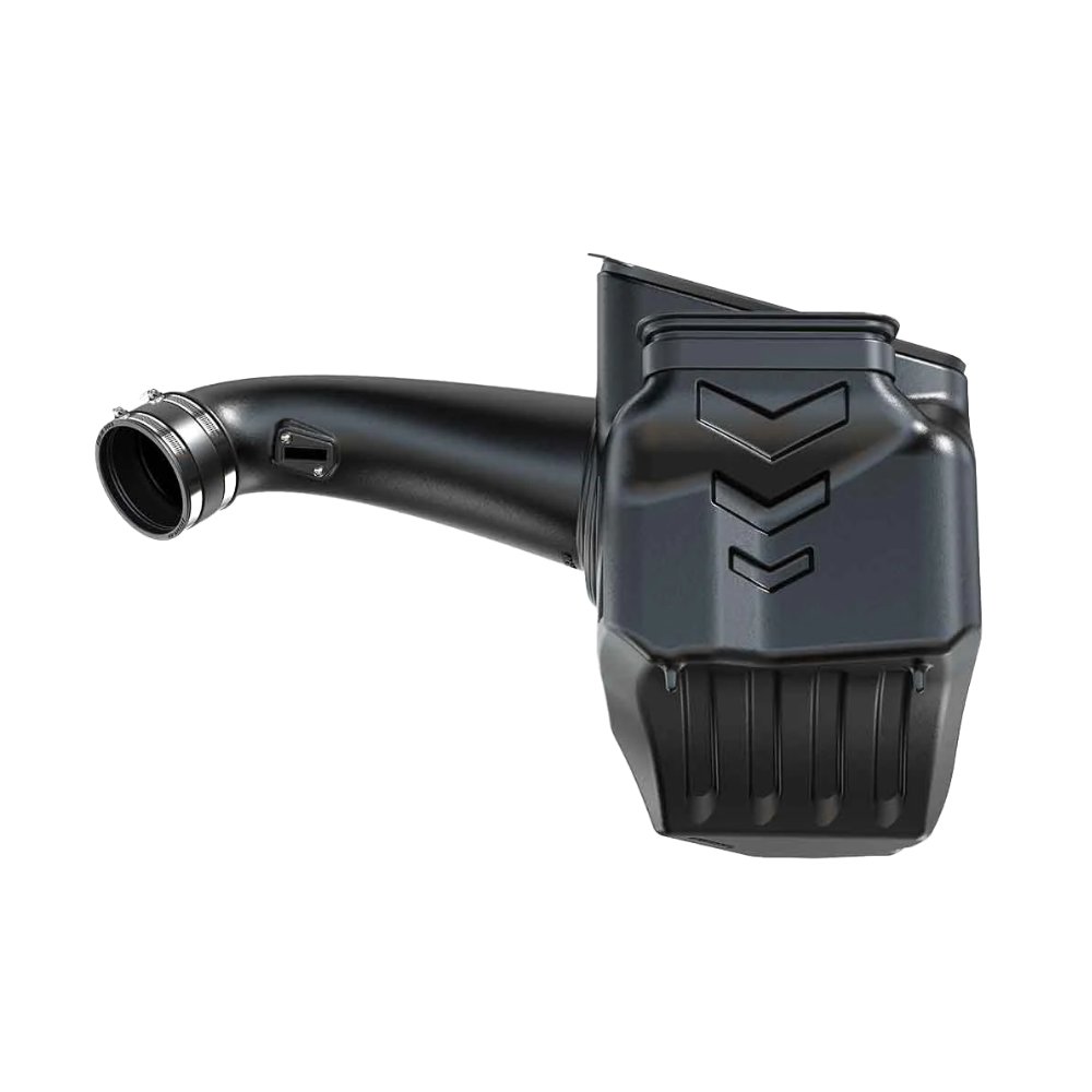 S&B Cold Air Intake - Chevrolet Silverado & GMC Sierra 2500/3500 Duramax L5P 6.6L Diesel, Side View Three