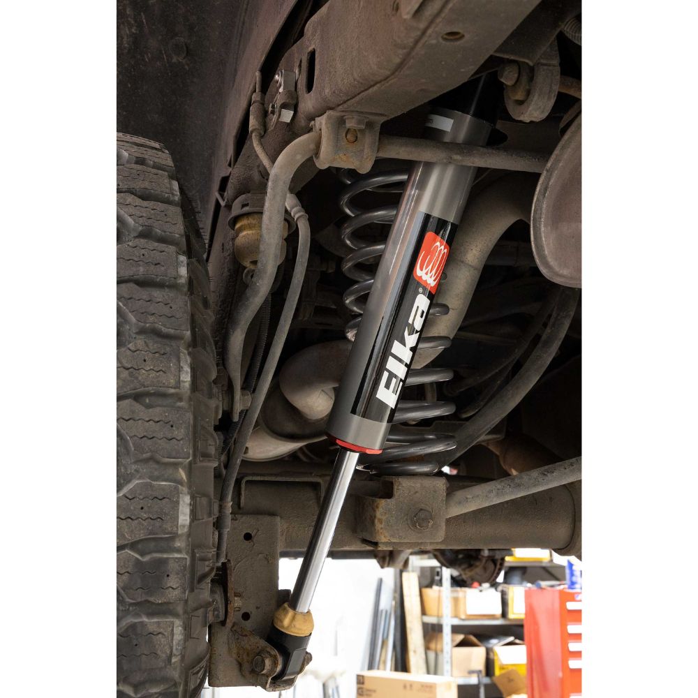 Elka 2.0 IFP Shock Absorbers For Jeep, Shock Installed On Car Side View