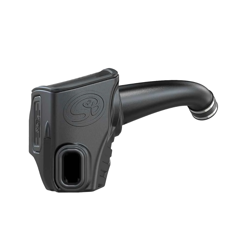 S&B Cold Air Intake - Chevrolet Silverado & GMC Sierra 2500/3500 Duramax L5P 6.6L Diesel, Side View Four