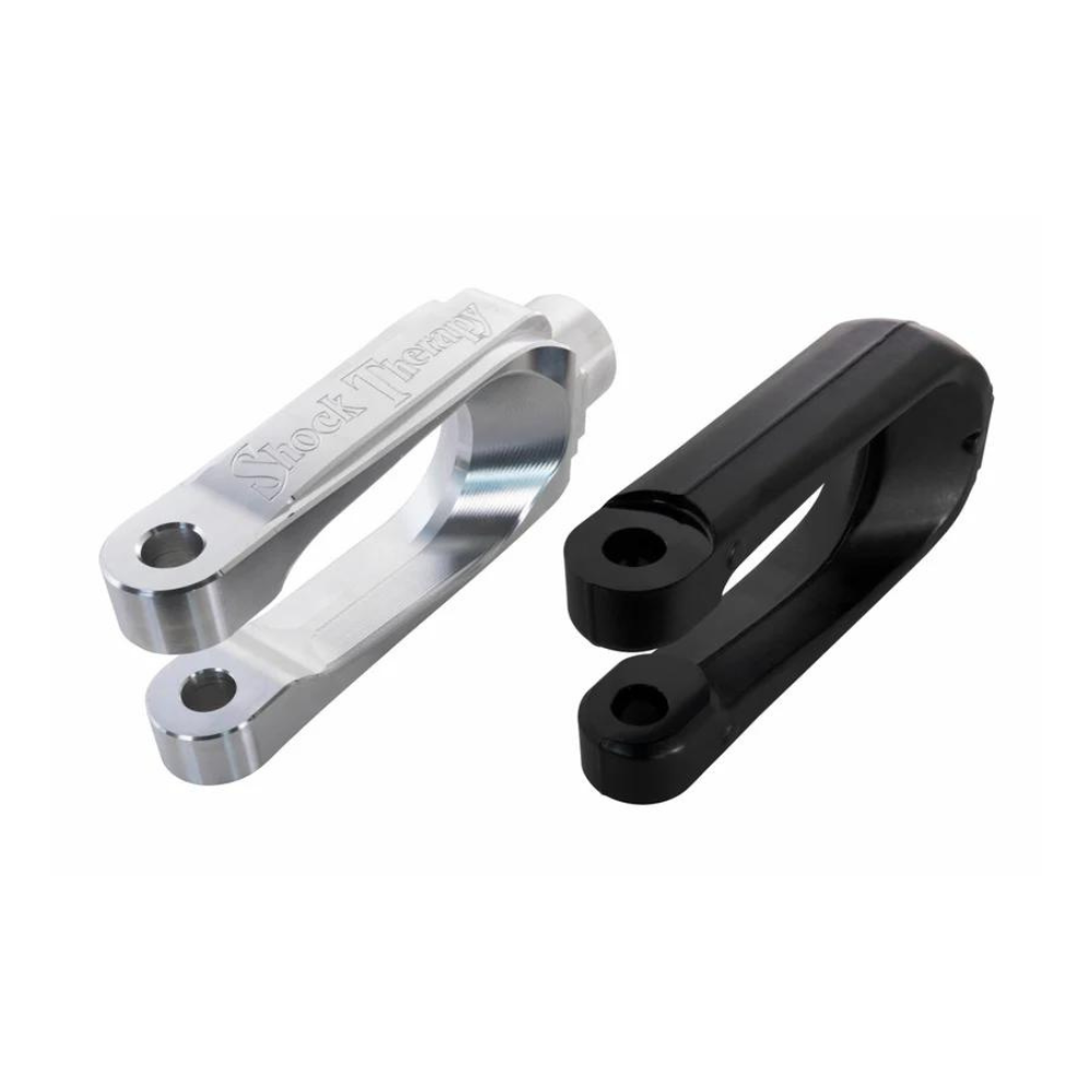 Shock Therapy Billet Front Lower Shock Fork (Pair) - Polaris RZR Pro R/Turbo R, Comparison To Stock Two