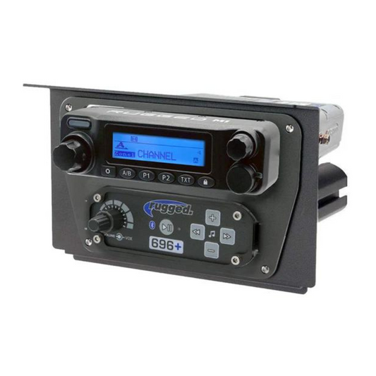 Rugged Radios Polaris XP1 Dash Mount Kit for RM60 Intercom