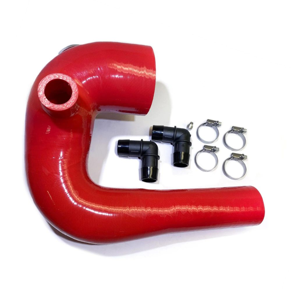 EVP V-Flow Intake Boot (Airbox to Turbo) Red - Polaris RZR XP Turbo 16-21