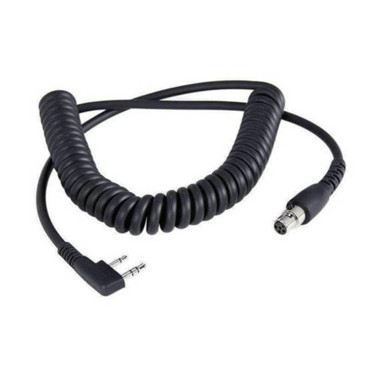 Rugged Radios and Kenwood Handheld Radio - Headset Coil Cord