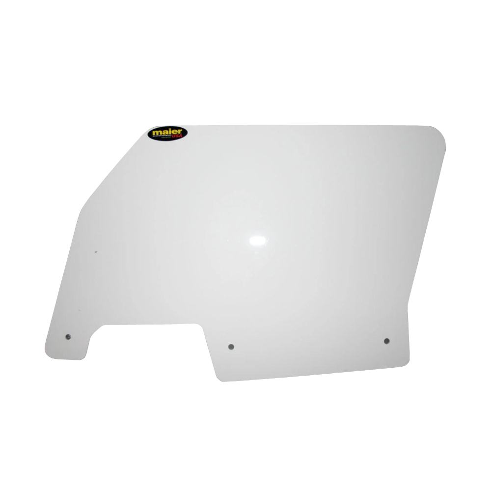 Maier Rear Number Plates Pair White - Polaris RZR XP 1000 14-18