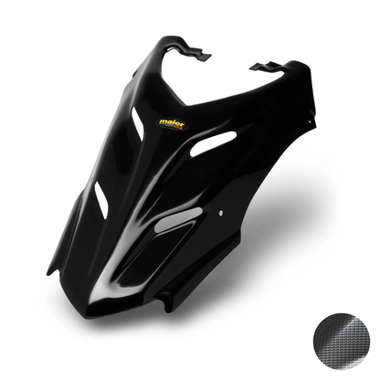 Maier Vented Hood Carbon Black - Yamaha Blaster 88-02, With Colour Swatch