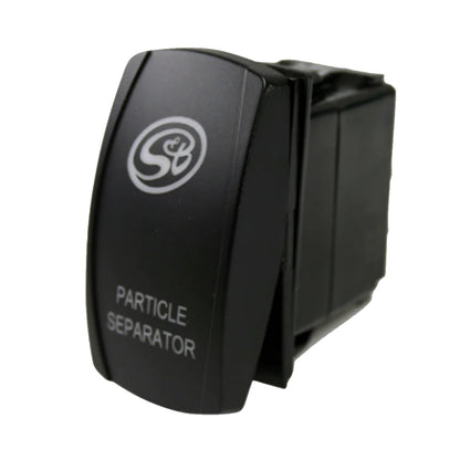 S&B LED Rocker Switch for Particle Separator, Switched Off