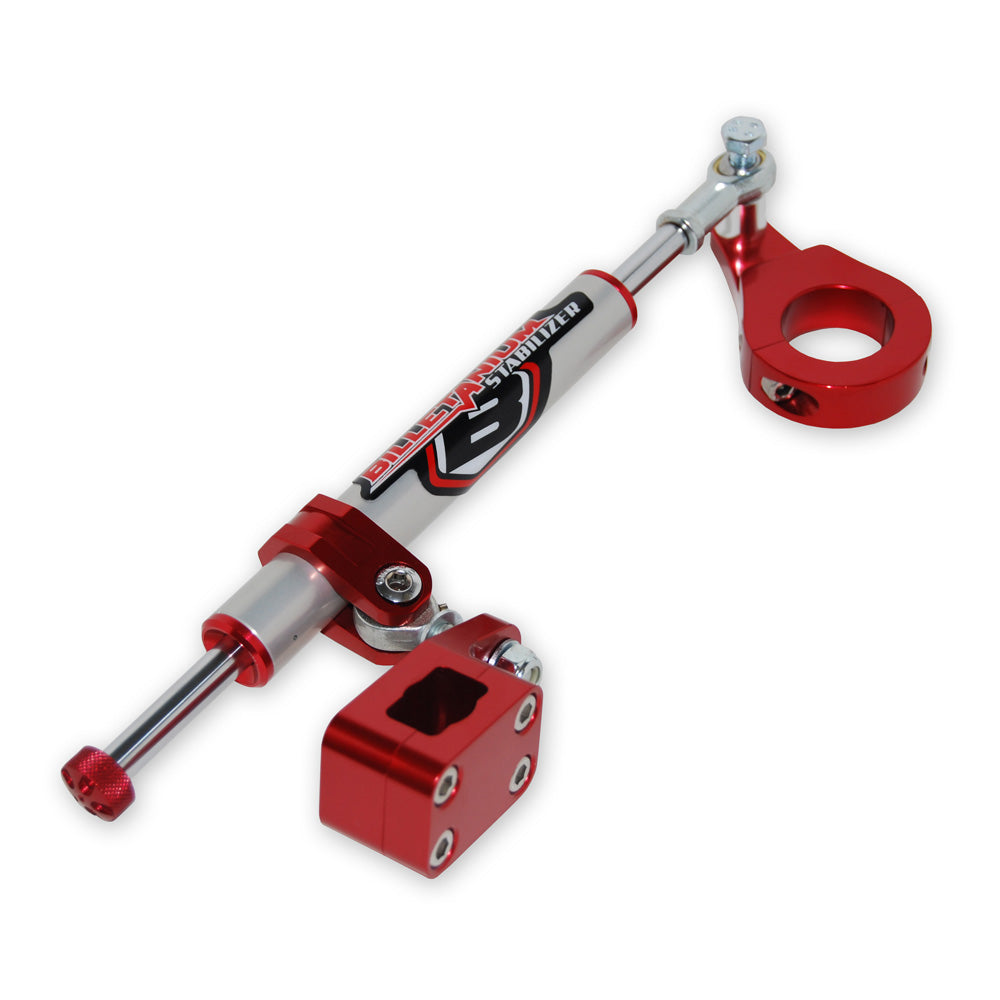 Streamline Billetanium Steering Damper Red