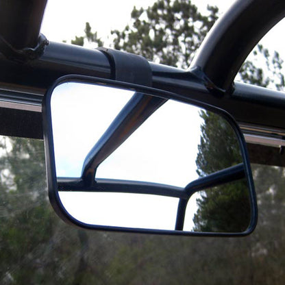 Seizmik UTV Universal Side/Rearview Mirror – 1.75″ Round Tube, Installed On SXS Top Mount