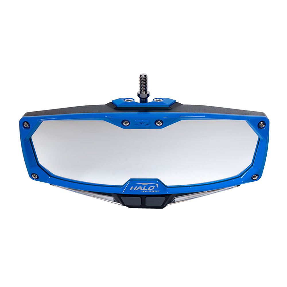 Seizmik Halo-RA Series Cast Aluminum Trim Kit Rearview - Blue, Front View