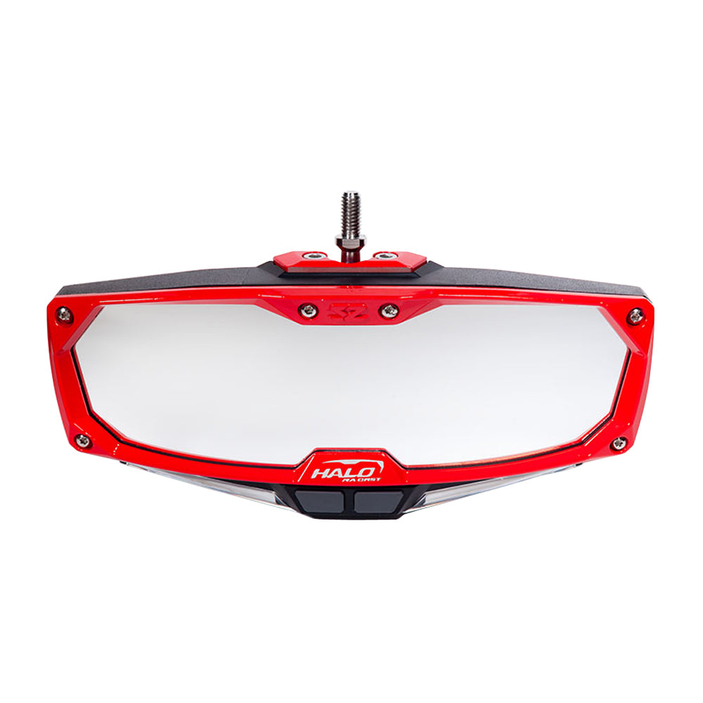 Seizmik Halo-RA Series Cast Aluminum Trim Kit Rearview - Red, Front View