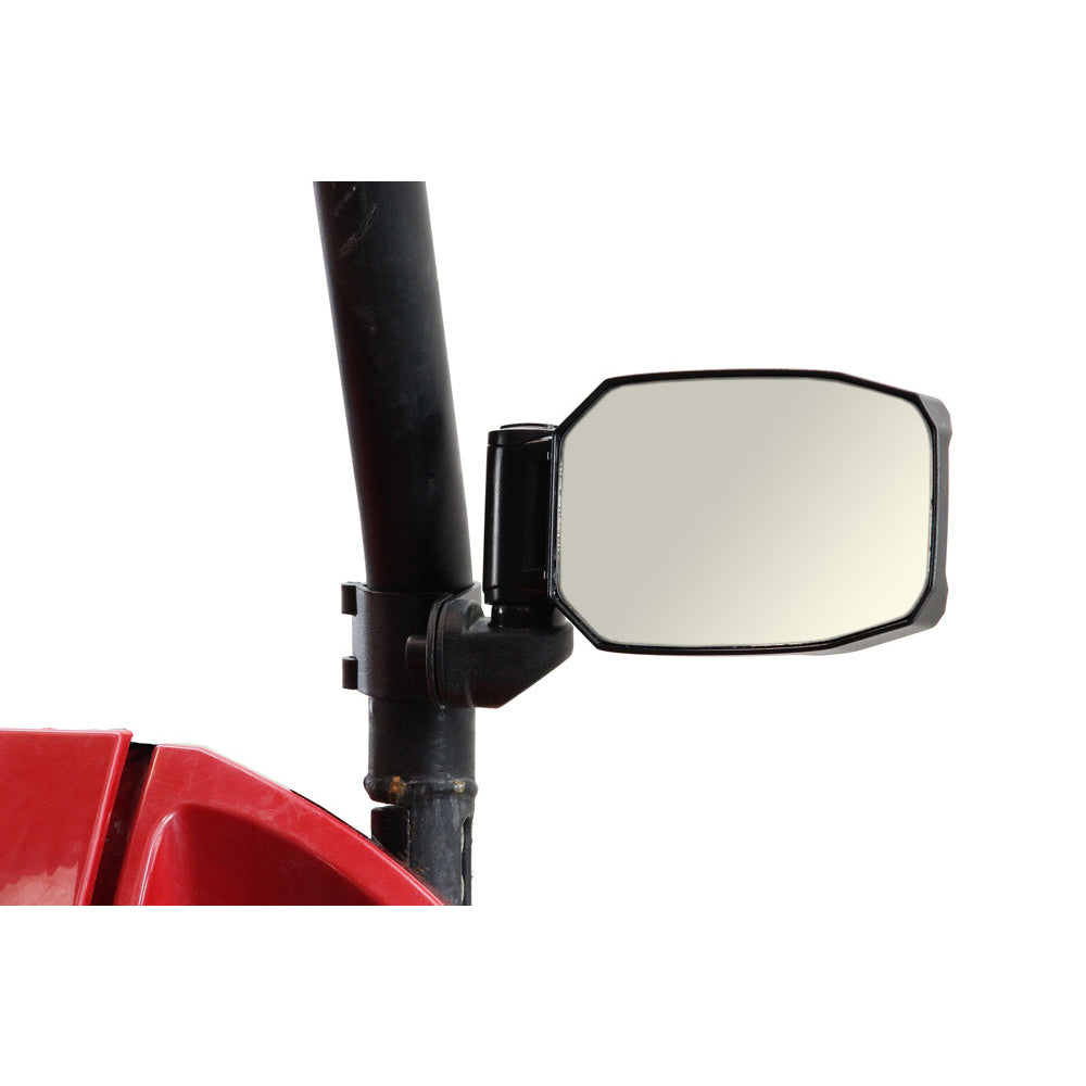 Seizmik Strike Side View Mirror (Pair – ABS) – 1.75″ Round Tube, Installed On SXS Front View