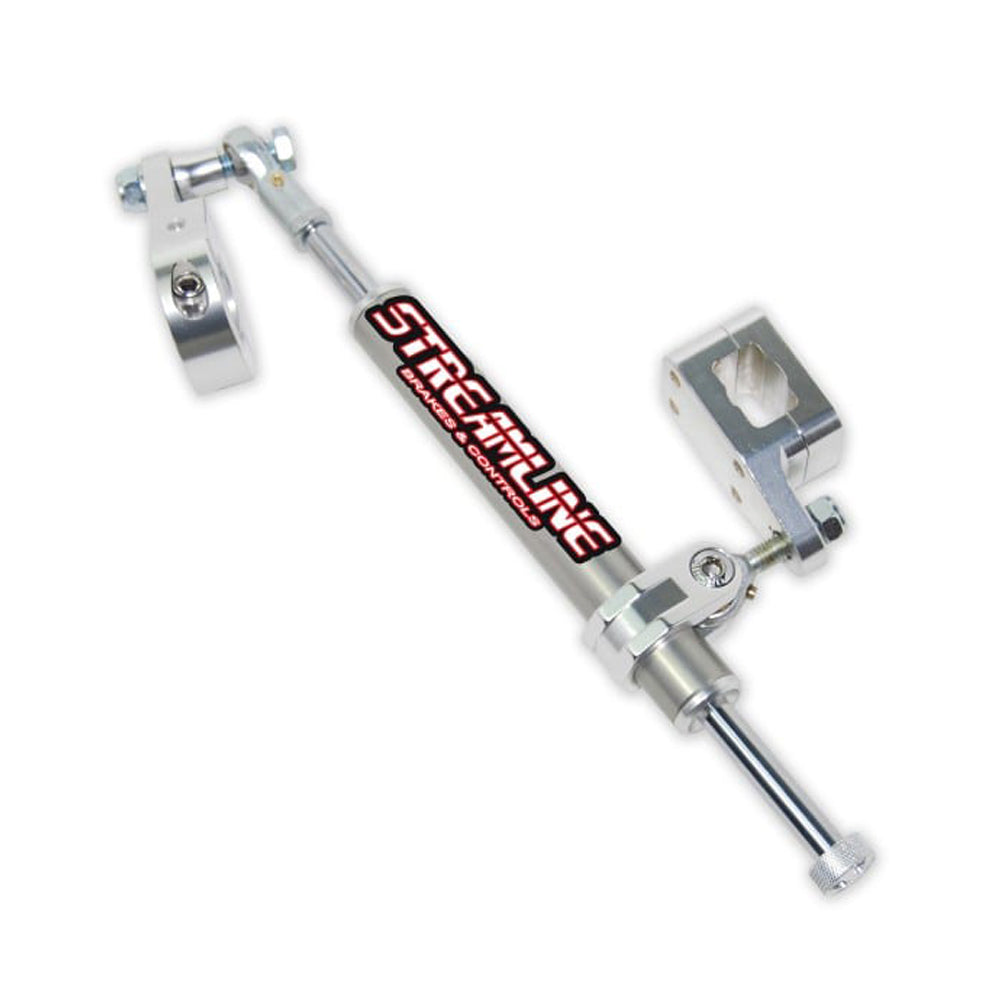 Streamline Billetanium Steering Damper Silver