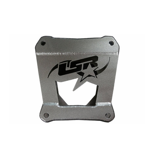 LSR Boxed Rear Radius Rod Plate Black - Polaris RZR XP Turbo & RZR XP1000 2017-UP